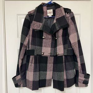 Pleaded Women’s Winter Coat